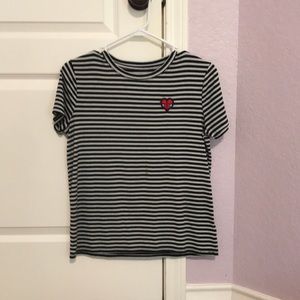 T-shirt Maddie Ziegler blck/wht